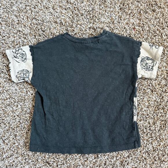 Zara Tiger T-Shirt | 9-12M - Picture 2 of 3
